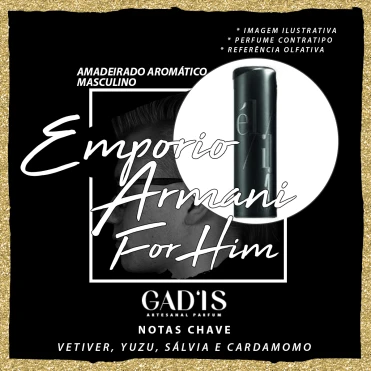 Perfume Similar Gadis 1152 Inspirado em Emporio Armani For Him Contratipo